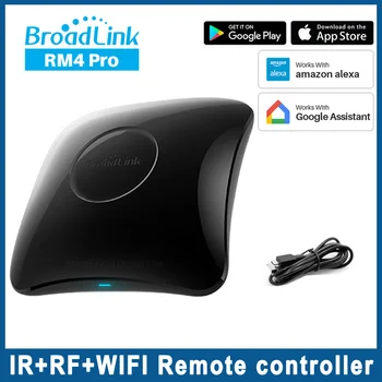 Broadlink RM4 Pro WiFi IS RF Universālā Viedās Tālvadības pults Darbojas Ar Alexa, Google Palīgs Smart Home Automation