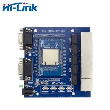 Hi-Link Bezmaksas Piegāde 2gab/Daudz Dual Sērijas Piecu Tīkla Ports HLK-7628D Smart Ierīces Openwrt Linux WiFi Bezvadu Modulis
