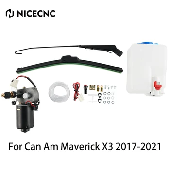 NICECNC UTV Elektrisko Vējstikla slotiņām, Mazgāšanas Pudele Rezervuāra Tvertne, Lai Varētu AM Maverick X3 XMR DS XRC Turbo Piederumi