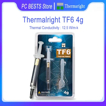 Thermalright TF6 4g Thermal Grease Datora GPU Kodols Siltuma Izkliedi Smērvielas CPU, Grafikas Kartes Siltuma Ielīmējiet
