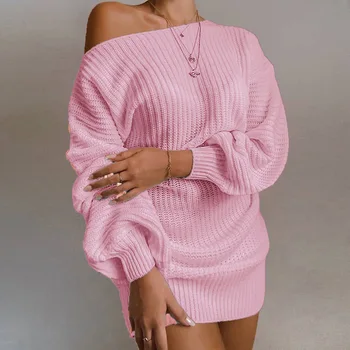 Lielgabarīta Džemperis Sieviešu Modes Rudenī Sieviešu 2023 Jaunu Top Ciets garām Piedurknēm Mīksti Adīts Džemperis Sievietēm