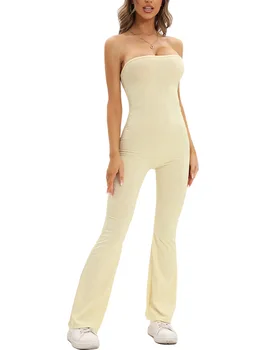 Sievietēm s Elegants Mežģīņu Dobi No Jumpsuit Lenta Izgriezt Priekšā Y2K Romper Slim Fit Eveningwear Ilgi Streetwear