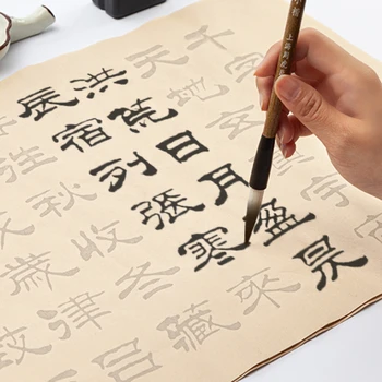 Ķīnas Klasiskā Uzraksts Prakses Copybook Regulāri Oficiālais Script, Brush Kaligrāfijas Copybook Uzstādīt Prakses Grāmatu Iesācējiem