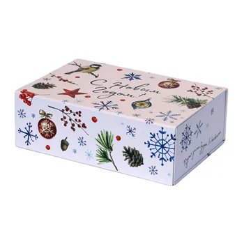 Ķīna piegādātājs vairumtirdzniecības Ziemassvētku kartona magnētisko dāvanu kastes iepakojums