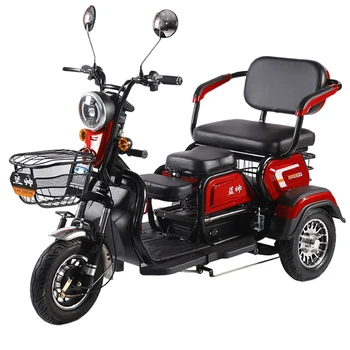 600/800/1000w Elektro Tricikls 48/60/72v Trike iet Kājām, Nevis Mobilitātes Motorolleri Dienas Pick-Up Un Drop-Off Pieaugušo