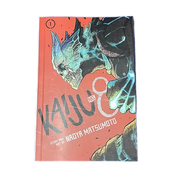 Jaunas Grāmatas Anime Kaiju Nr.8 Japānas Jauniešu Tīņi Fantasy Zinātnes Noslēpums, Neziņa, Angļu Komiksu Grāmatu, Manga Grāmatas Angļu Versija