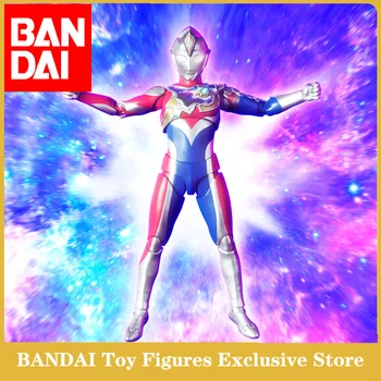 BANDAI SHF Ultraman Decker Kainozoic Laikmetā Ultraman Dyna Rīcības Anime Skaitļi Kolekcionējamus Modelis Rotaļlietas Dzimšanas dienas Dāvana