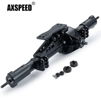 AXSPEED Alumīnija Sakausējuma Taisna Ass ar Bāzi Aksiālie Wraith 90018 1/10 RC Kāpurķēžu Kravas Auto Modeli, Uzlabot Daļas