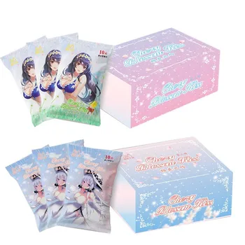 Dieviete Stāsts Savākšanas Kaste Cherry Blossom Skūpsts Secret Garden Anime Meitene Skaitļi Peldkostīms Meitenēm SSP XR Ierobežots Flash Kartes Rotaļlietas