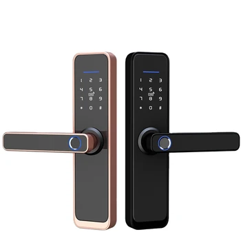 Keyless USB Lādējamu elektronisko digitālo Durvju slēdzenes, slēdzenes, pirkstu Nospiedumu zigbee durvju slēdzenes pirkstu nospiedumu slēdzenes