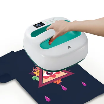 DIY hobijs siltuma preses mašīna digitālās portatīvie rokas tshirt printer t-kreklu apdruka mašīna