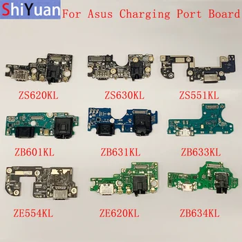 USB Uzlādes Savienotājs Valdes Flex Kabelis Par Asus Zenfone ZS620KL ZS630KL ZS551KL ZB601KL ZB631KL ZB633KL ZE544KL ZE620KL ZB634KL